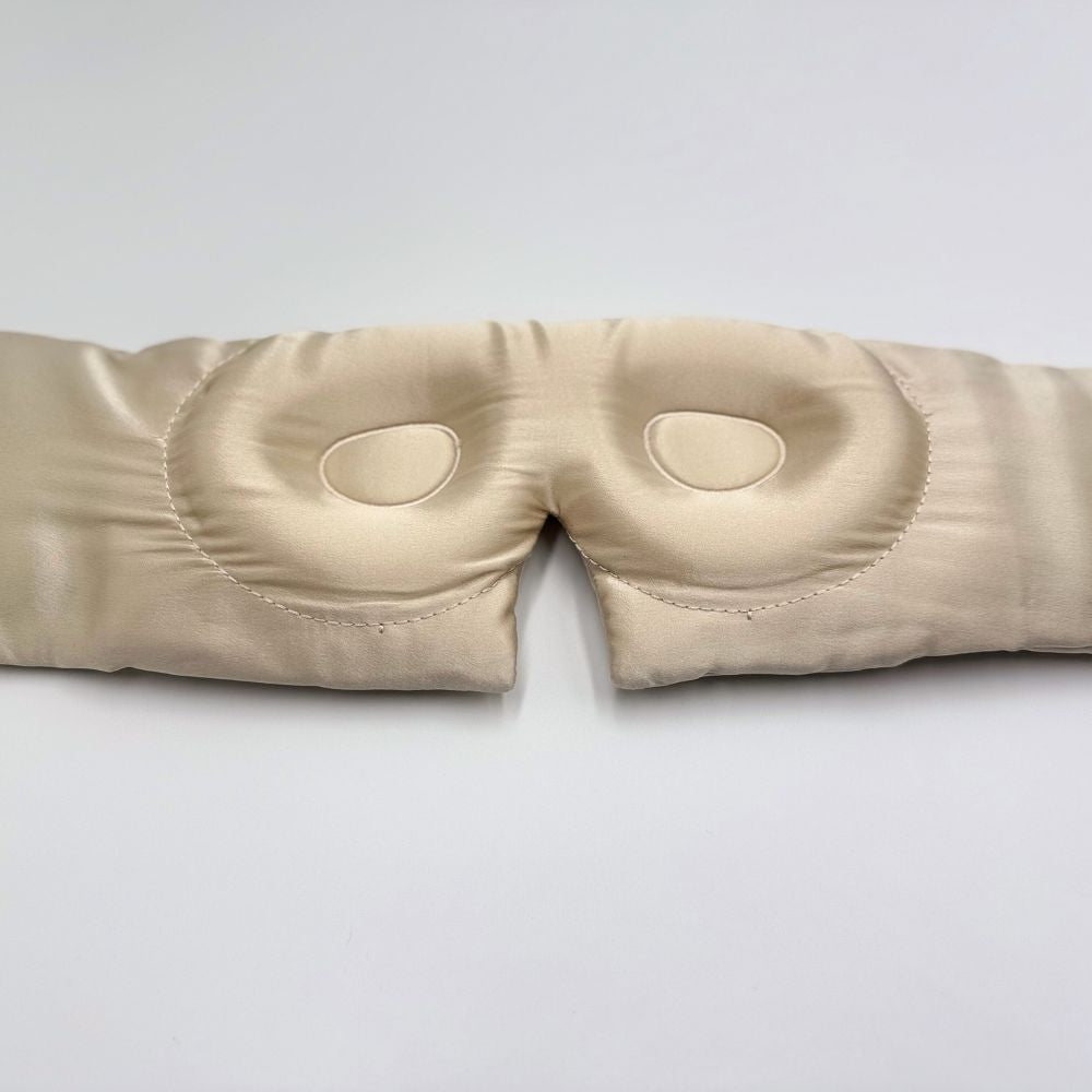 3D / Contoured Mulberry Silk Eye Mask