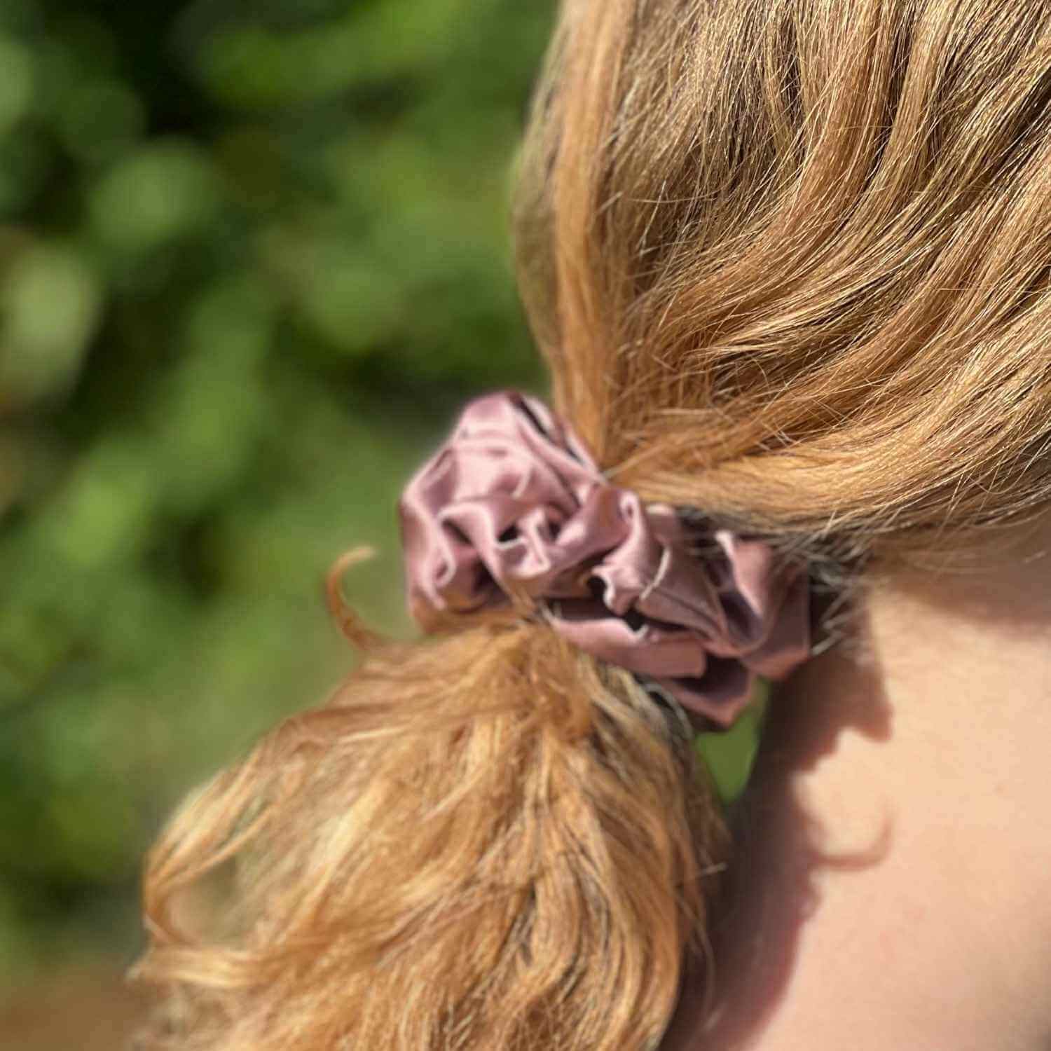Mulberry Silk Scrunchie