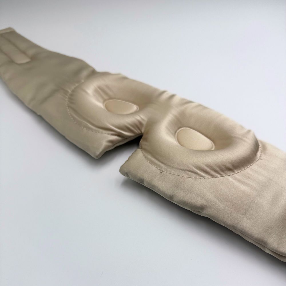 3D / Contoured Mulberry Silk Eye Mask