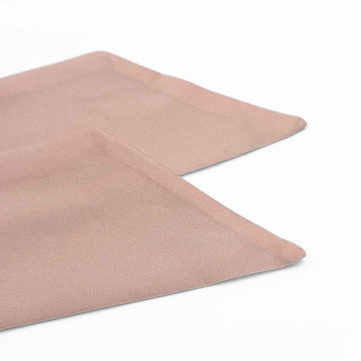 close up of pink ties on reversible silk bonnet