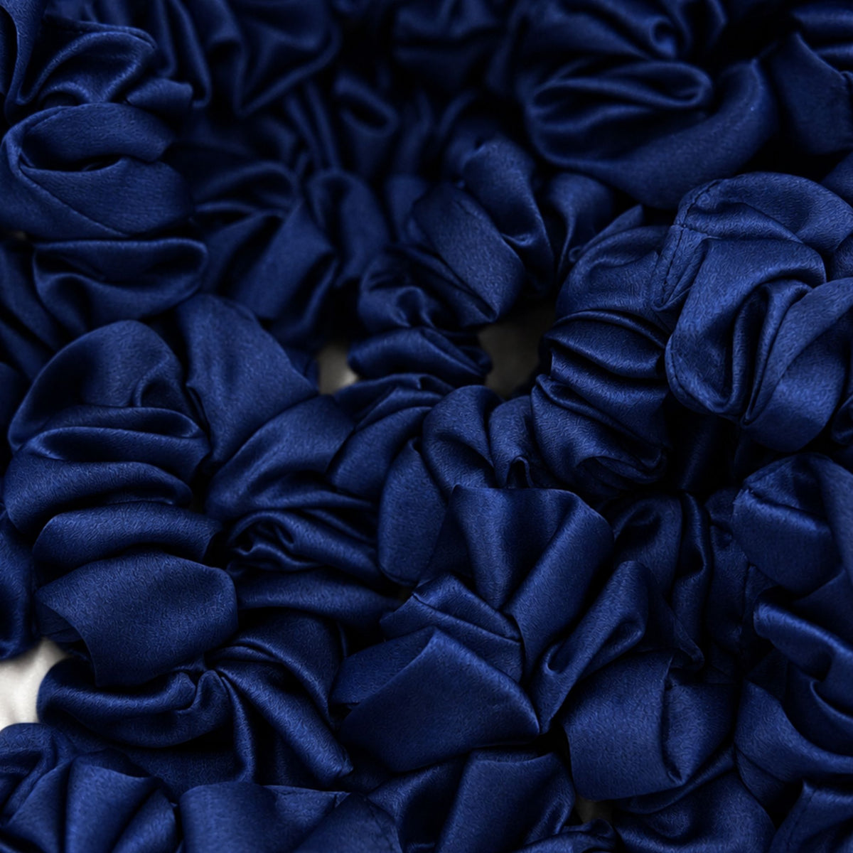 Set of Four Mixed Mulberry Silk Scrunchies