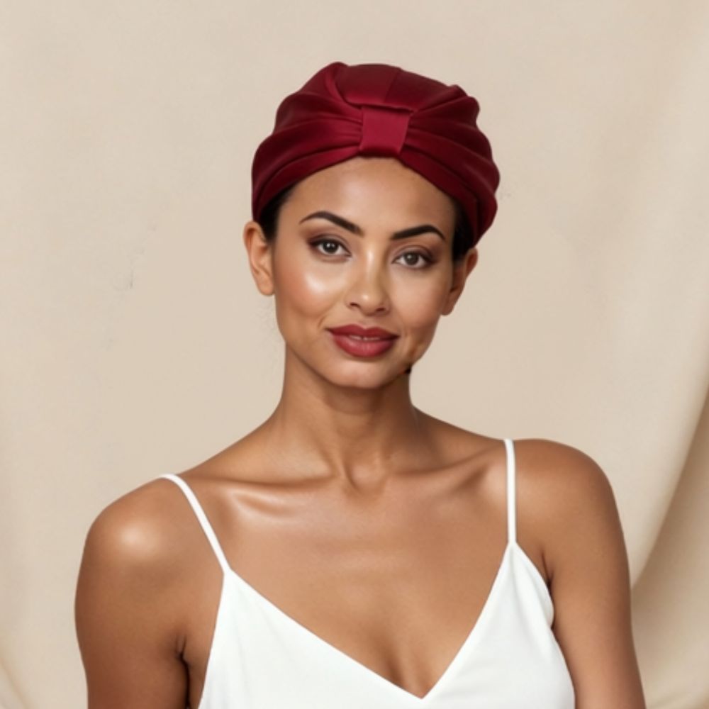 Reversible Mulberry Silk Bonnet