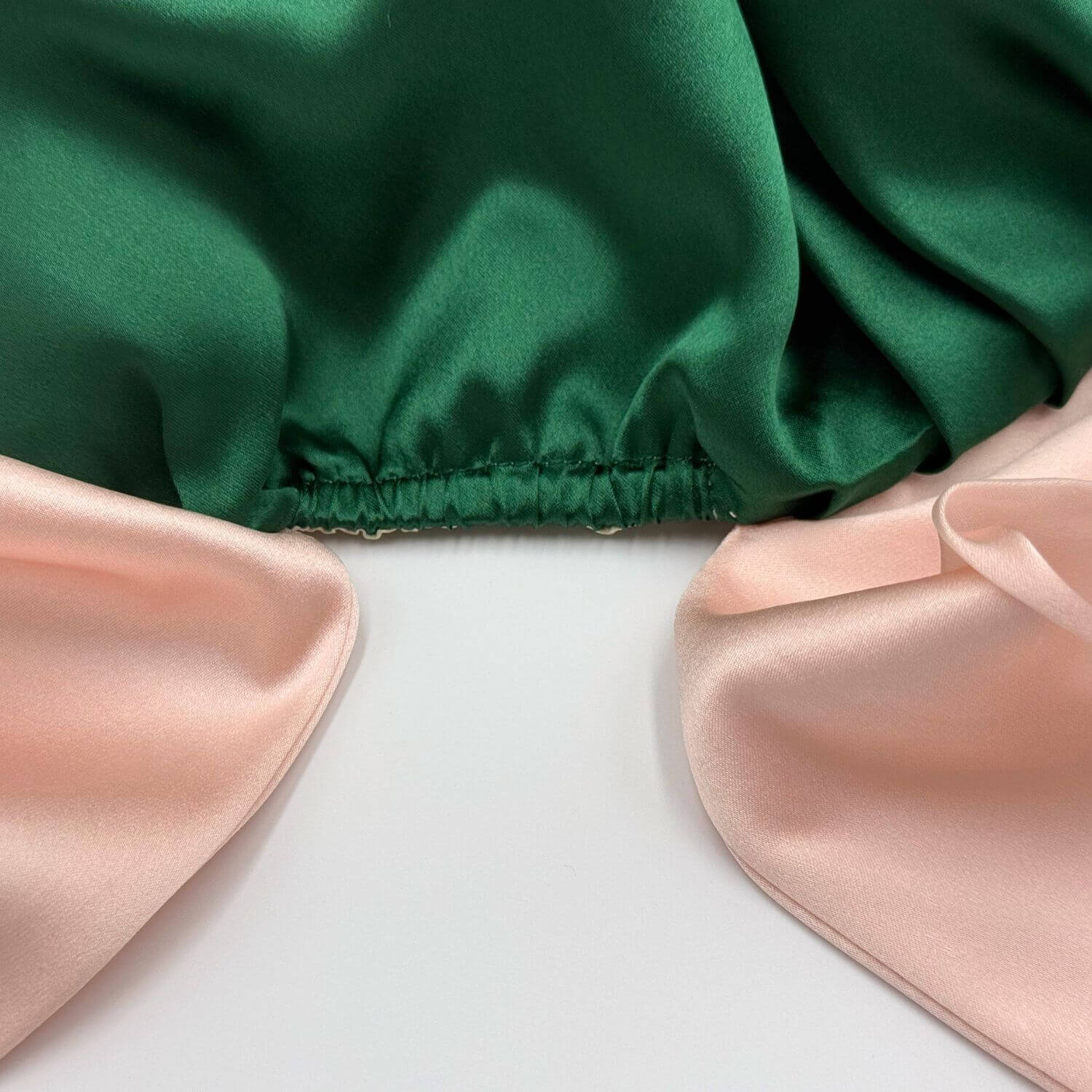 Reversible Mulberry Silk Bonnet with Ties