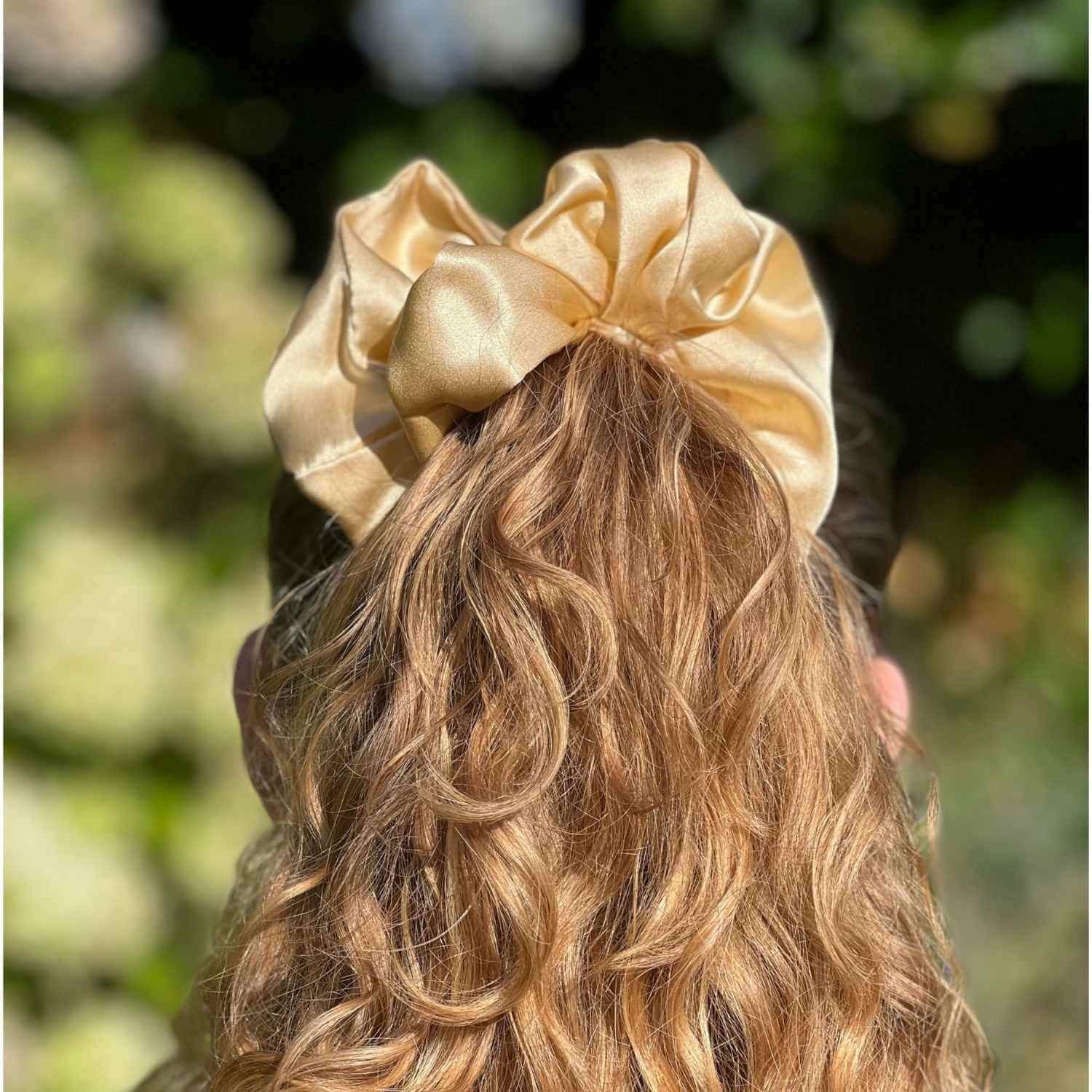 Mulberry Silk Oversized Scrunchie