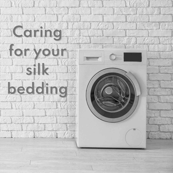 Caring for your silk bedding