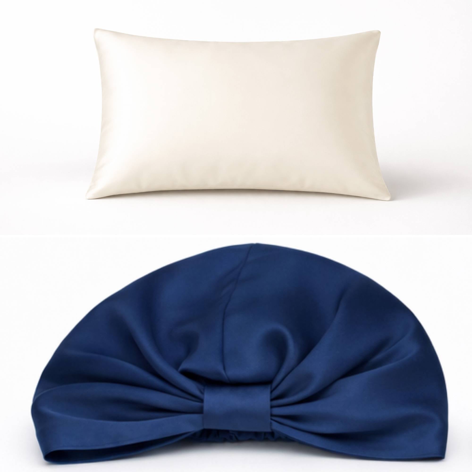 Silk Pillowcase vs Silk Bonnet