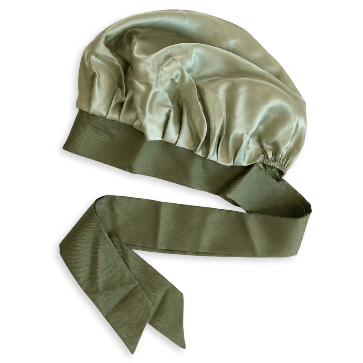 Reversible Mulberry Silk Bonnet with Twill Ties