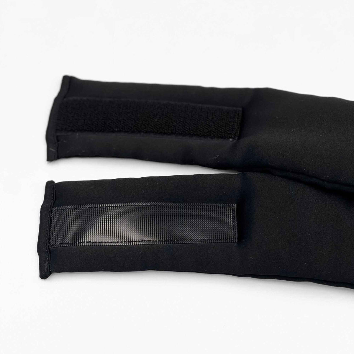 adjustable strap of black 3d silk eye mask 