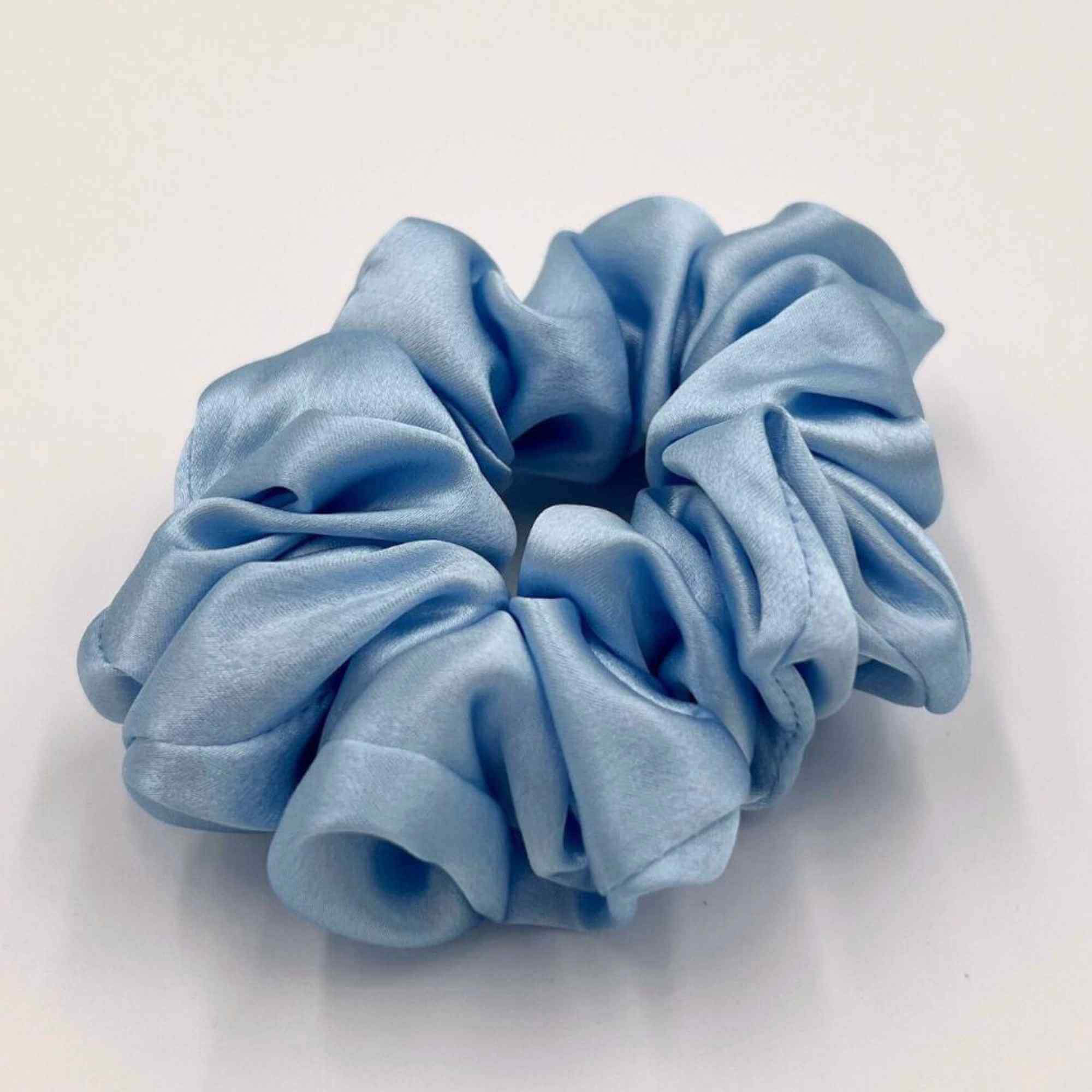 Set Of Four Mulberry Silk Scrunchies