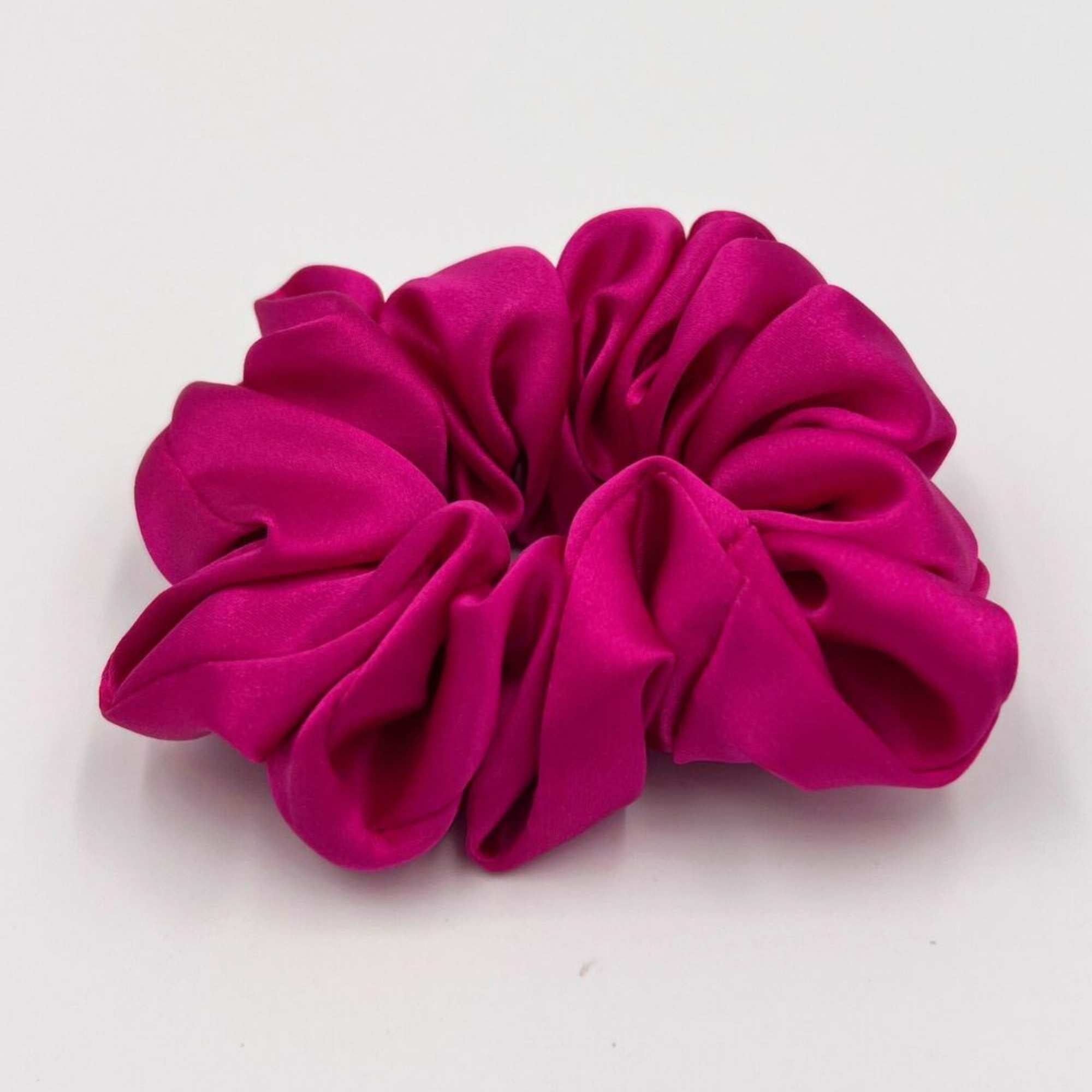 Set Of Four Mulberry Silk Scrunchies