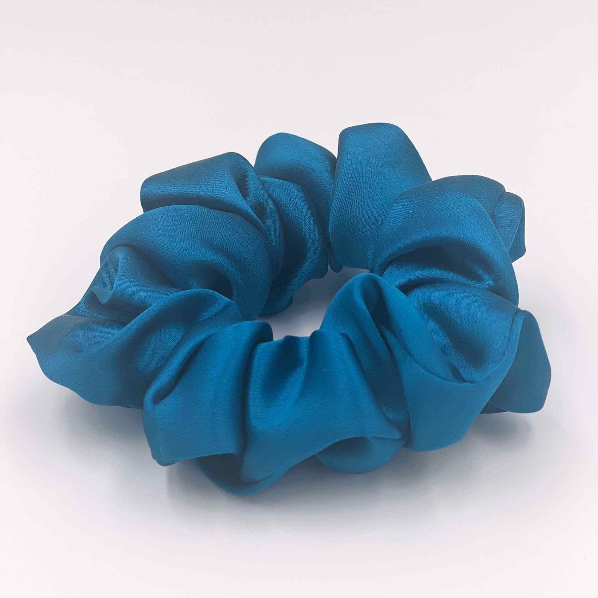 Set Of Four Mulberry Silk Scrunchies
