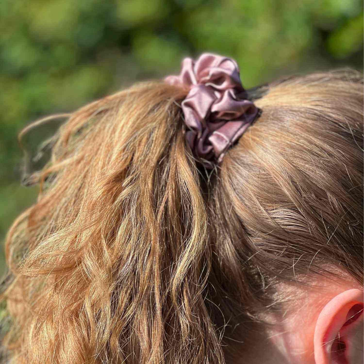 Mulberry Silk Scrunchie