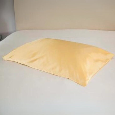 gold 25 momme silk pillowcase