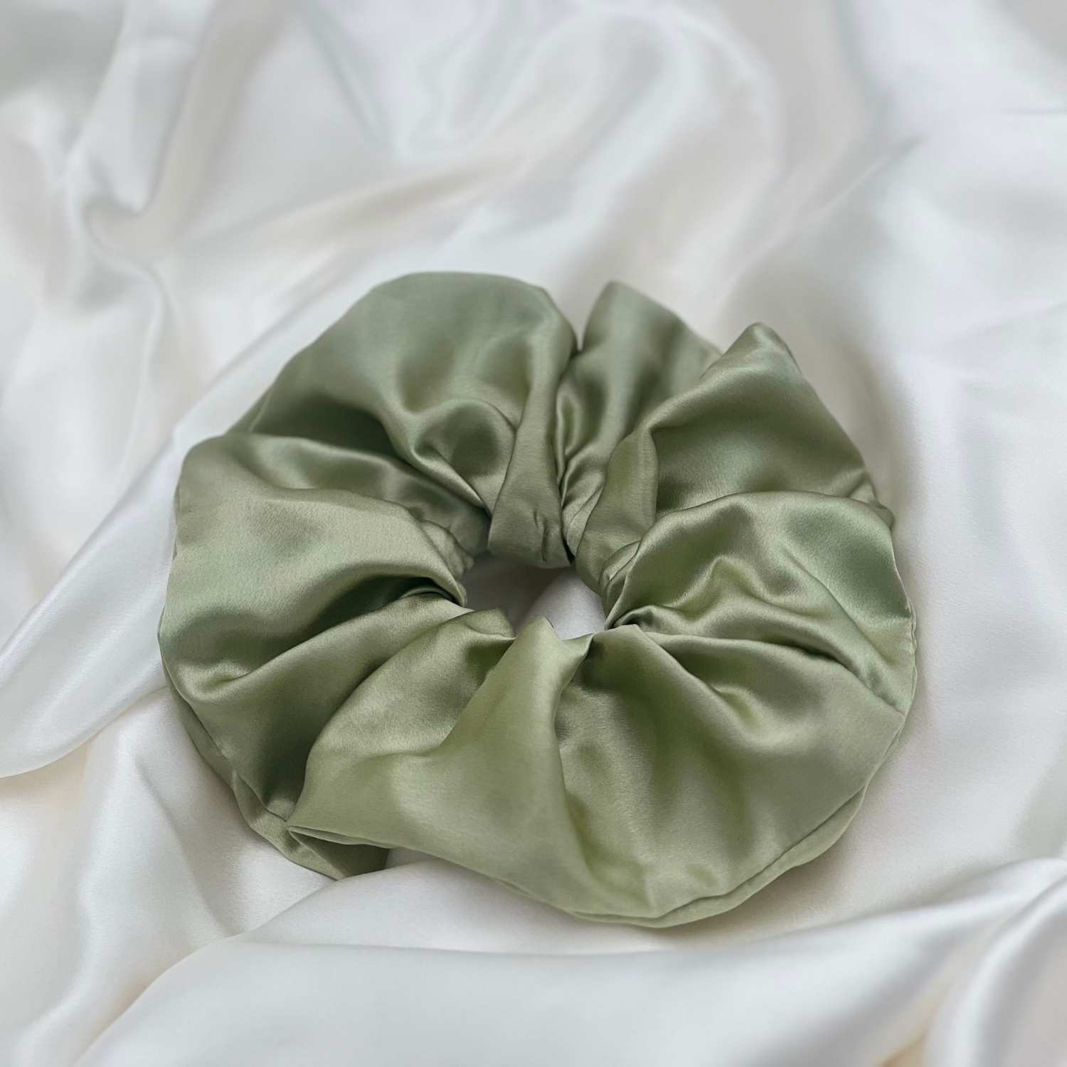Mulberry Silk Oversized Scrunchie