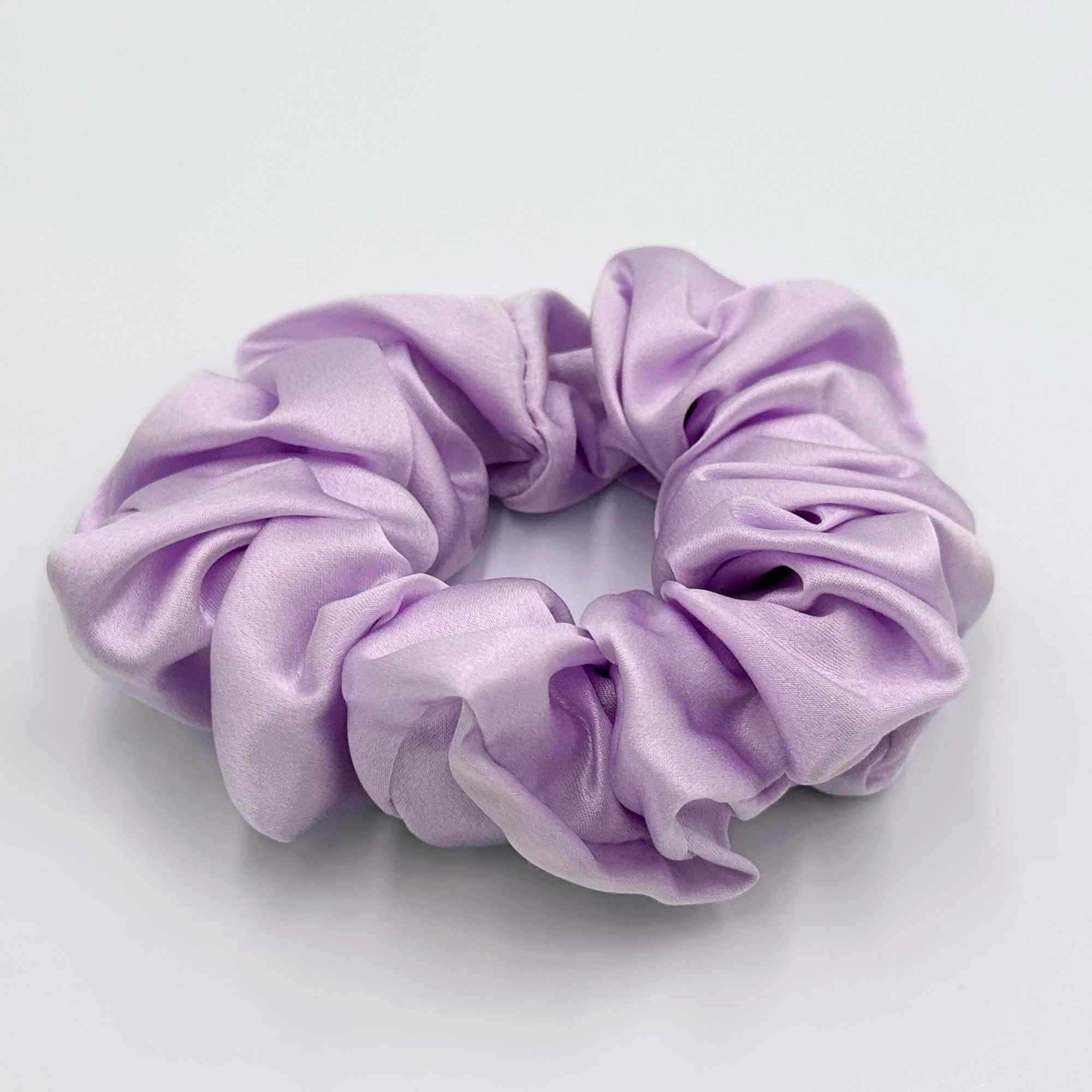 Set Of Four Mulberry Silk Scrunchies