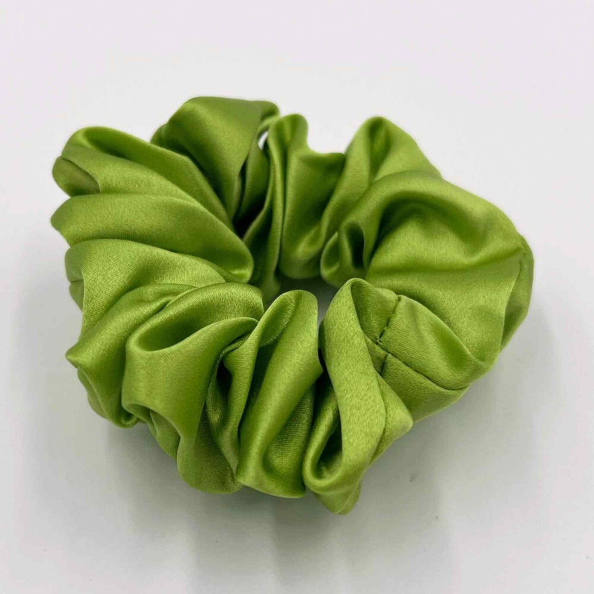 Set Of Four Mulberry Silk Scrunchies