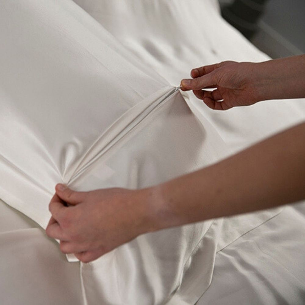 25 momme Mulberry Silk Oxford Pillowcase