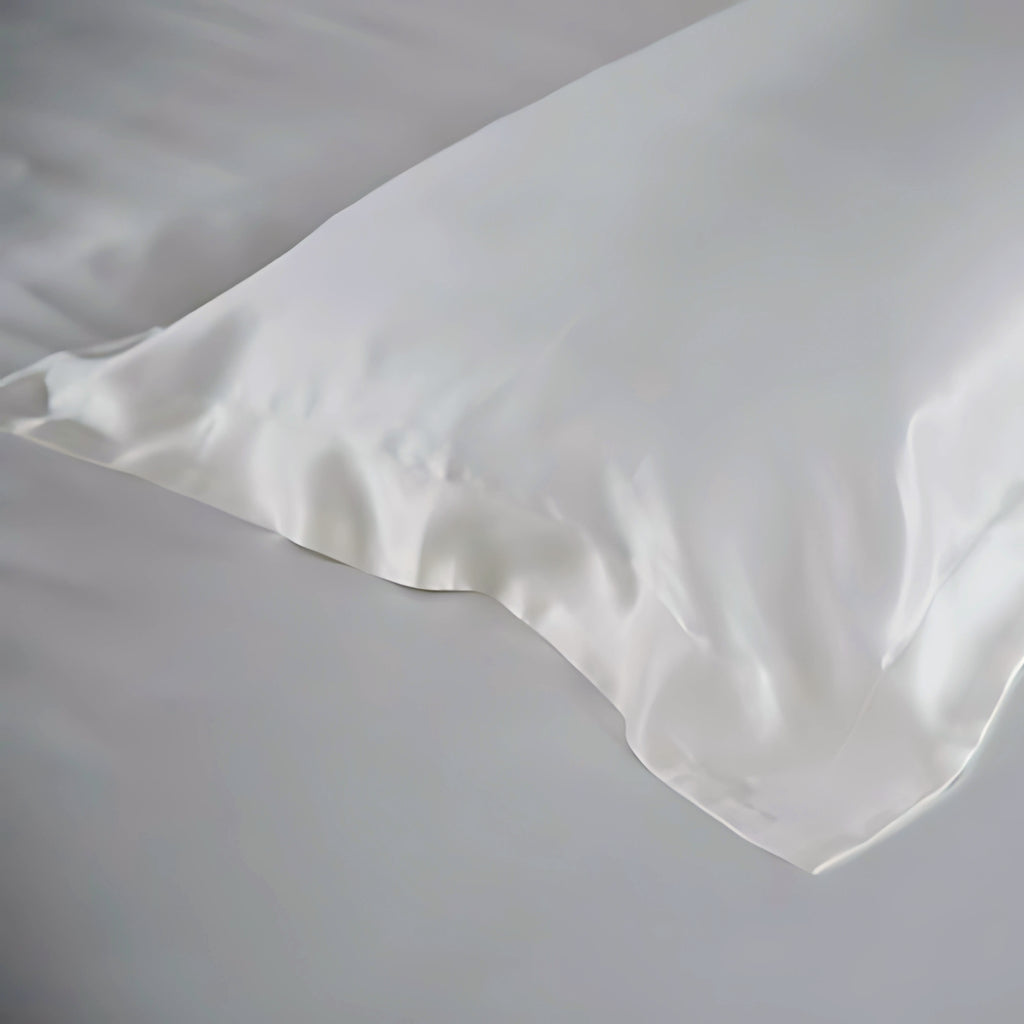 oxford ivory 25 momme silk pillowcase