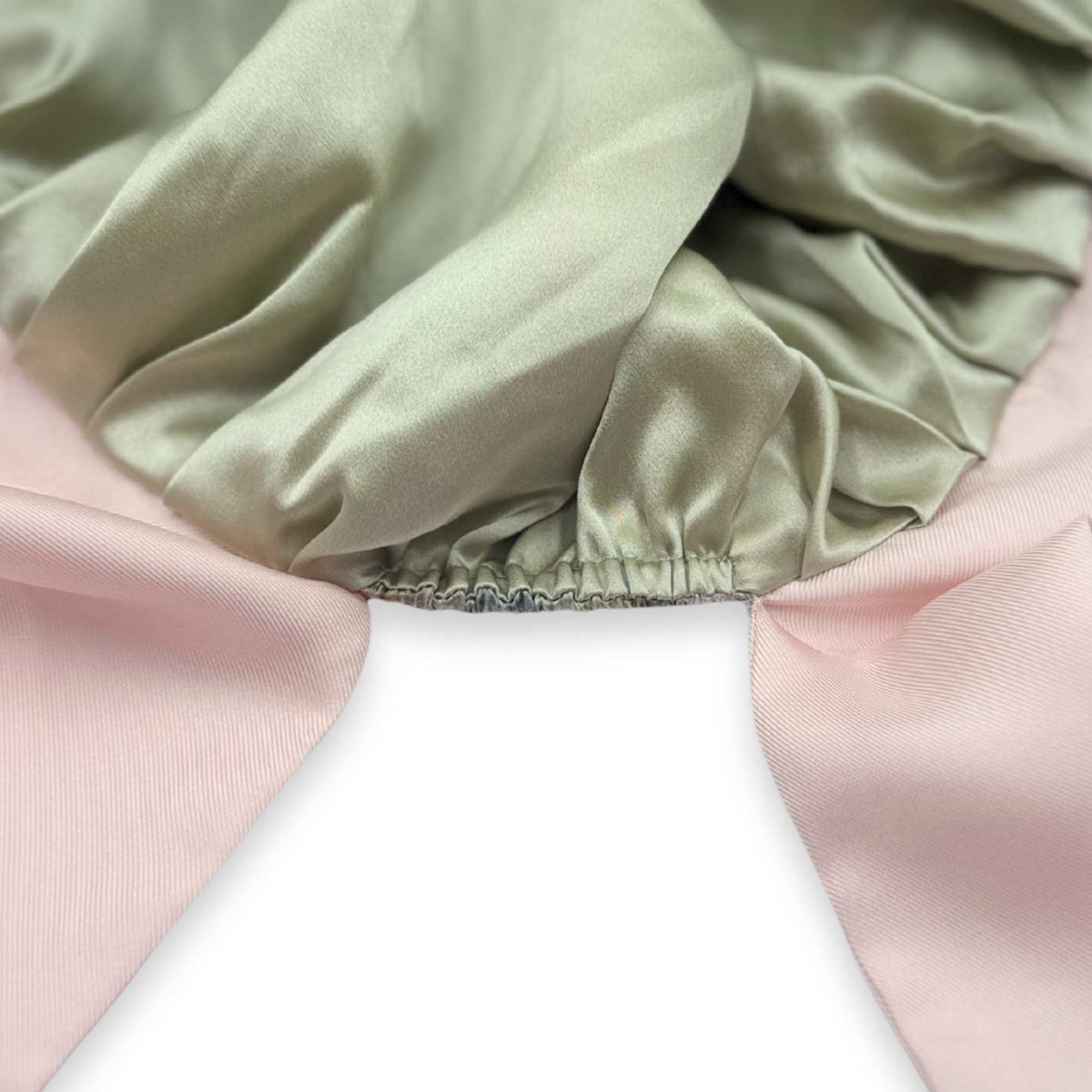 Reversible Mulberry Silk Bonnet with Ties