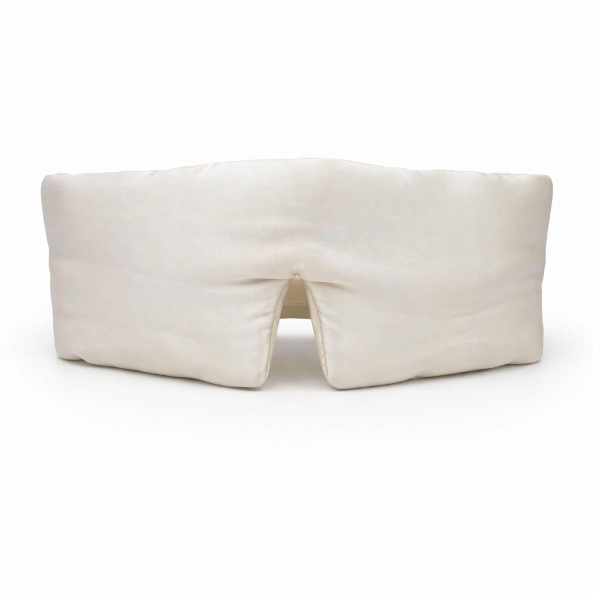 pebble silk eye mask on a white background