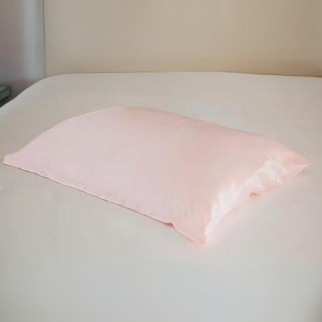 pink 25 momme silk pillowcase