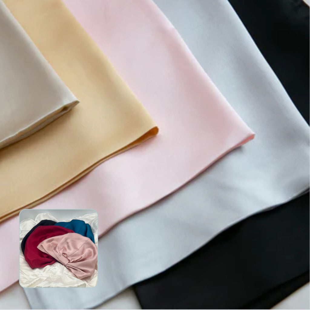 Two 25 momme Mulberry Silk Pillowcases and a 19 momme Mulberry Silk Bonnet Gift Box