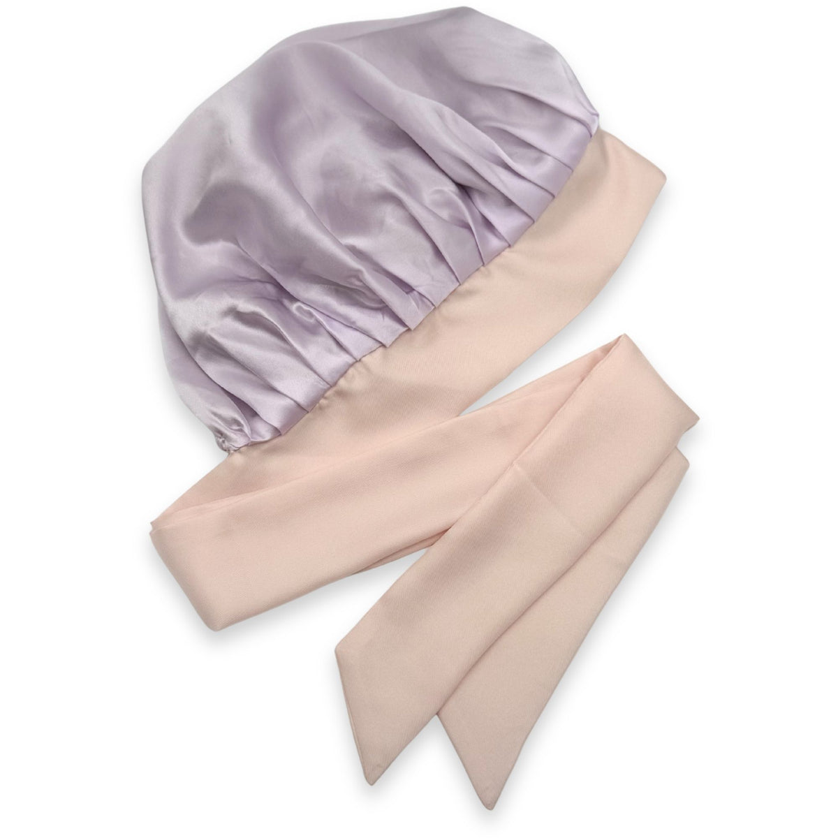 Reversible Mulberry Silk Bonnet with Ties