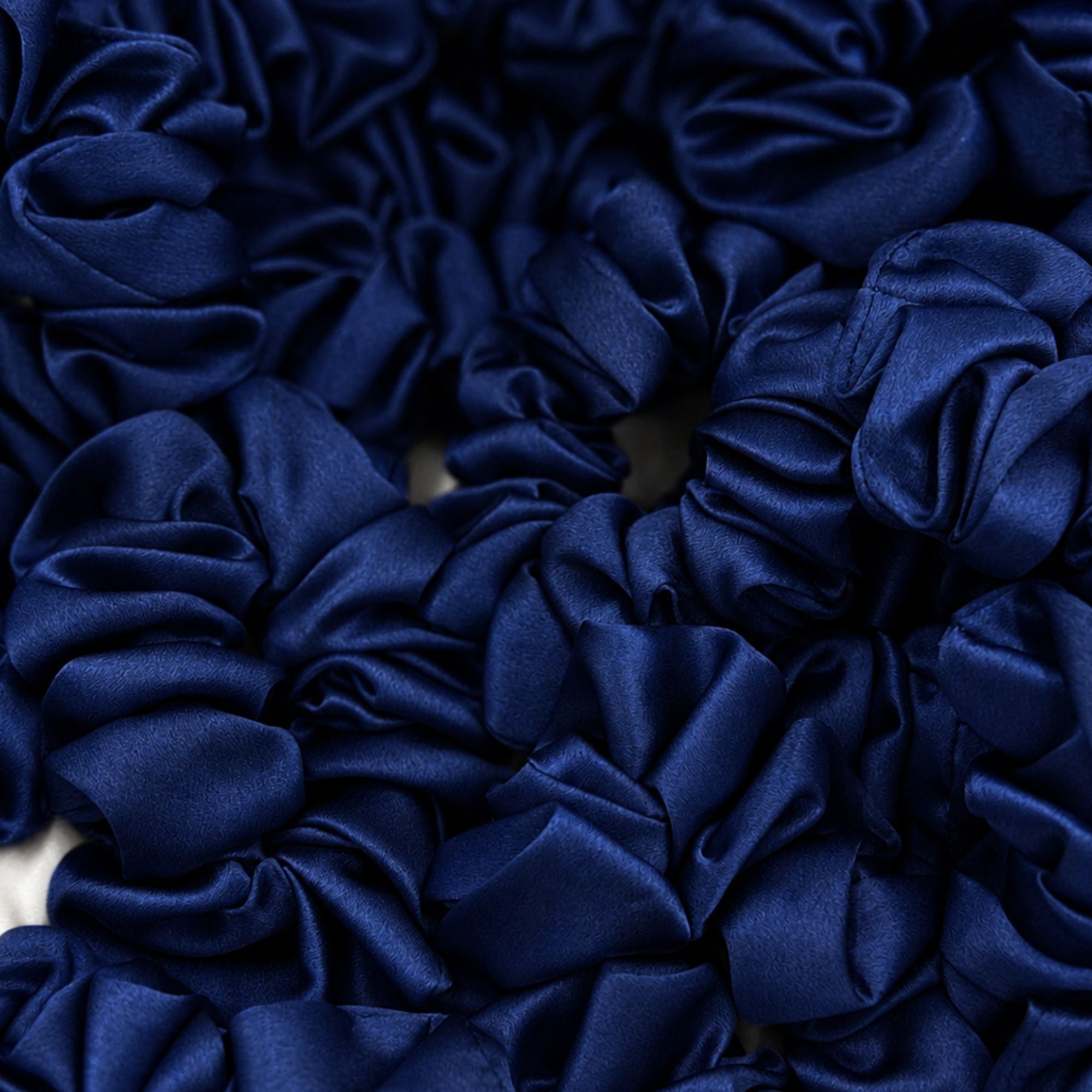 Set of Four Mixed Mulberry Silk Scrunchies