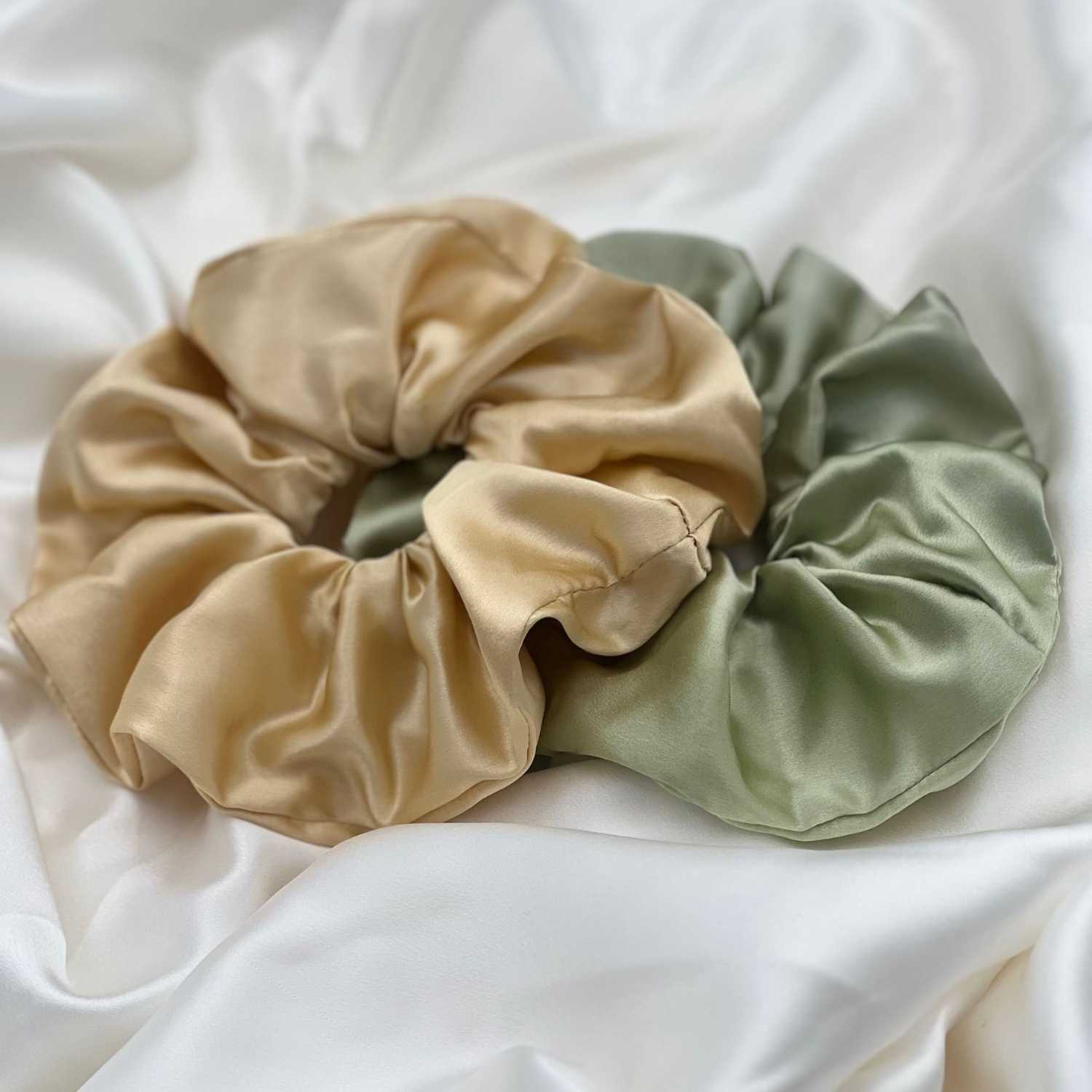 Mulberry Silk Oversized Scrunchie